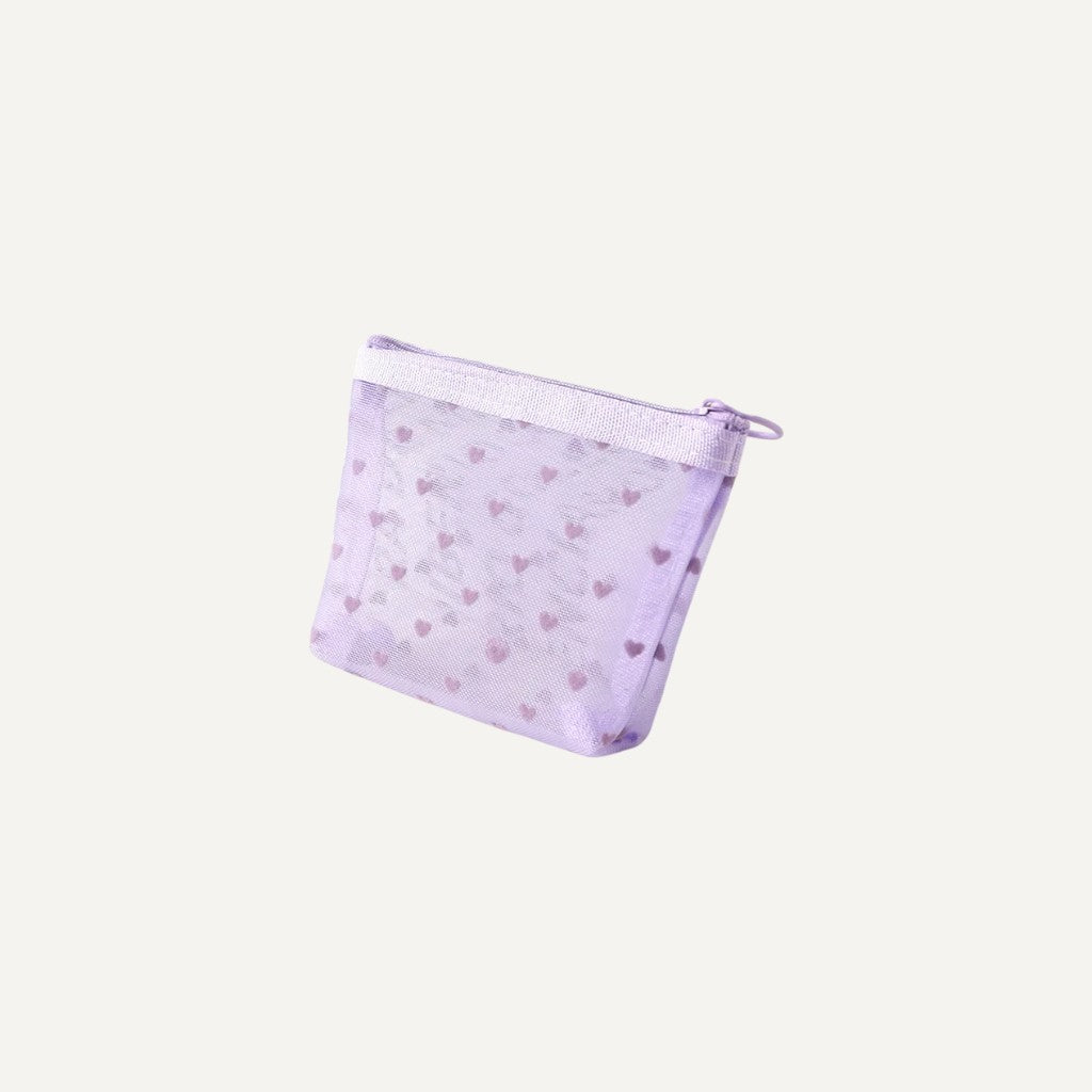 Trousse de toilette transparente Amély