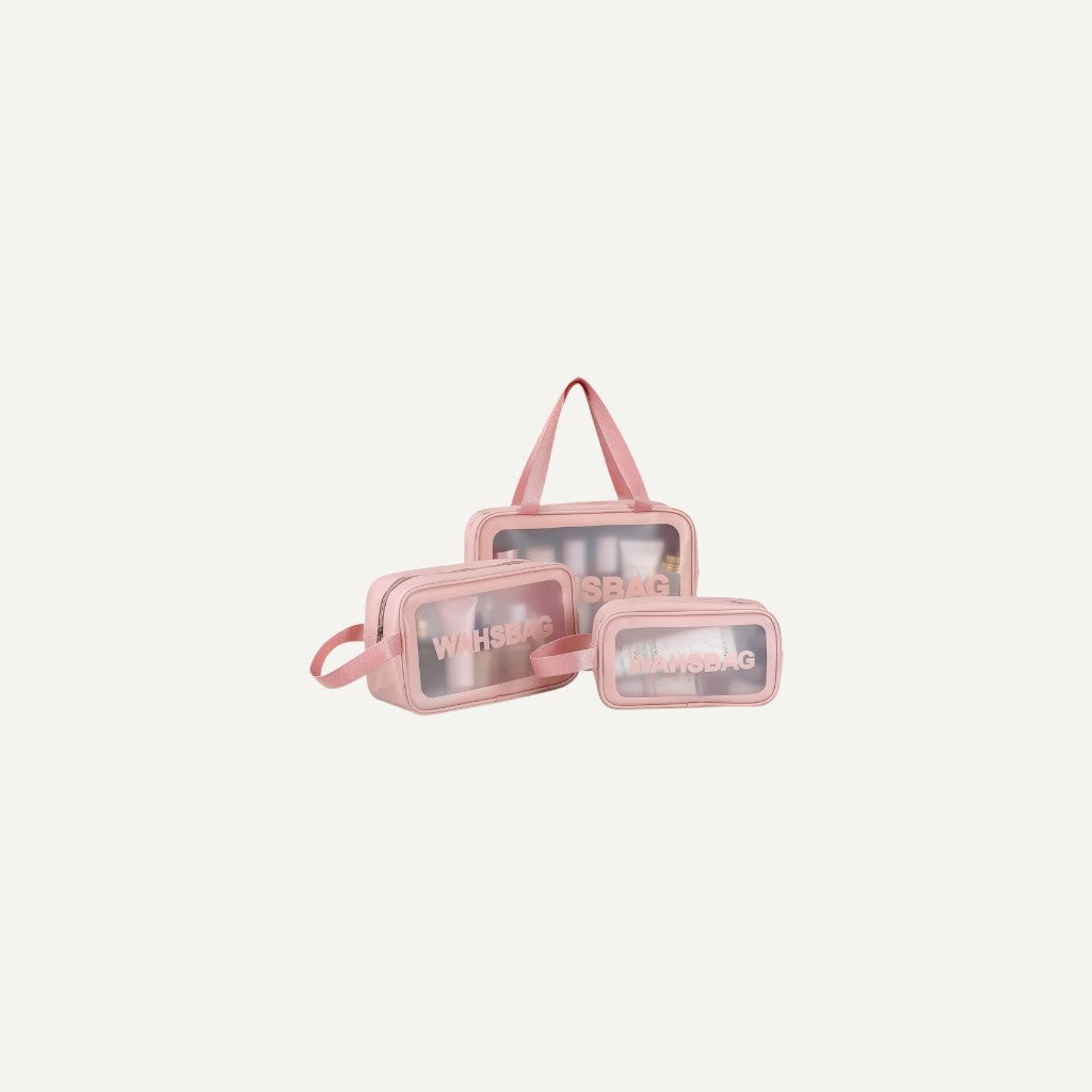 Trousse de toilette transparente Divine