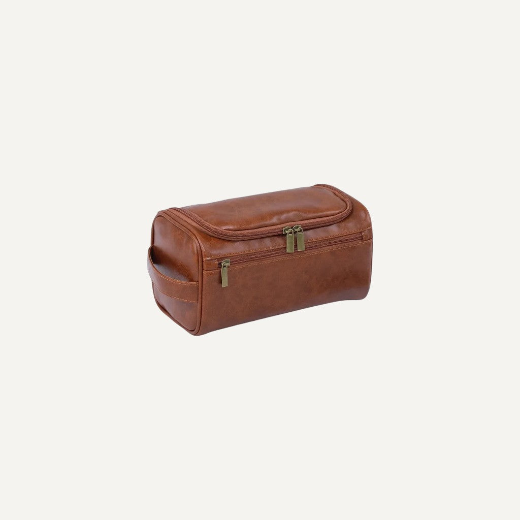 Trousse de toilette homme cuir Miko