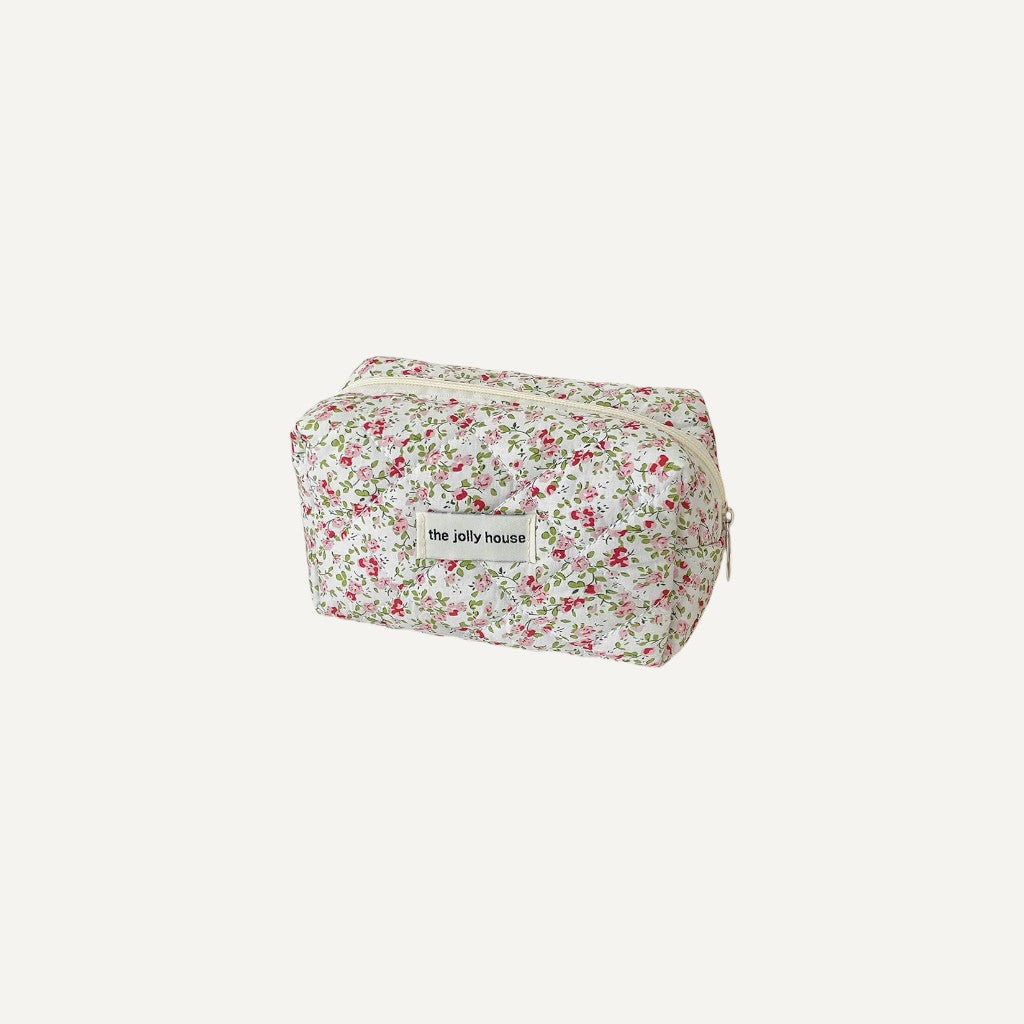 Trousse de toilette matelassée Lys