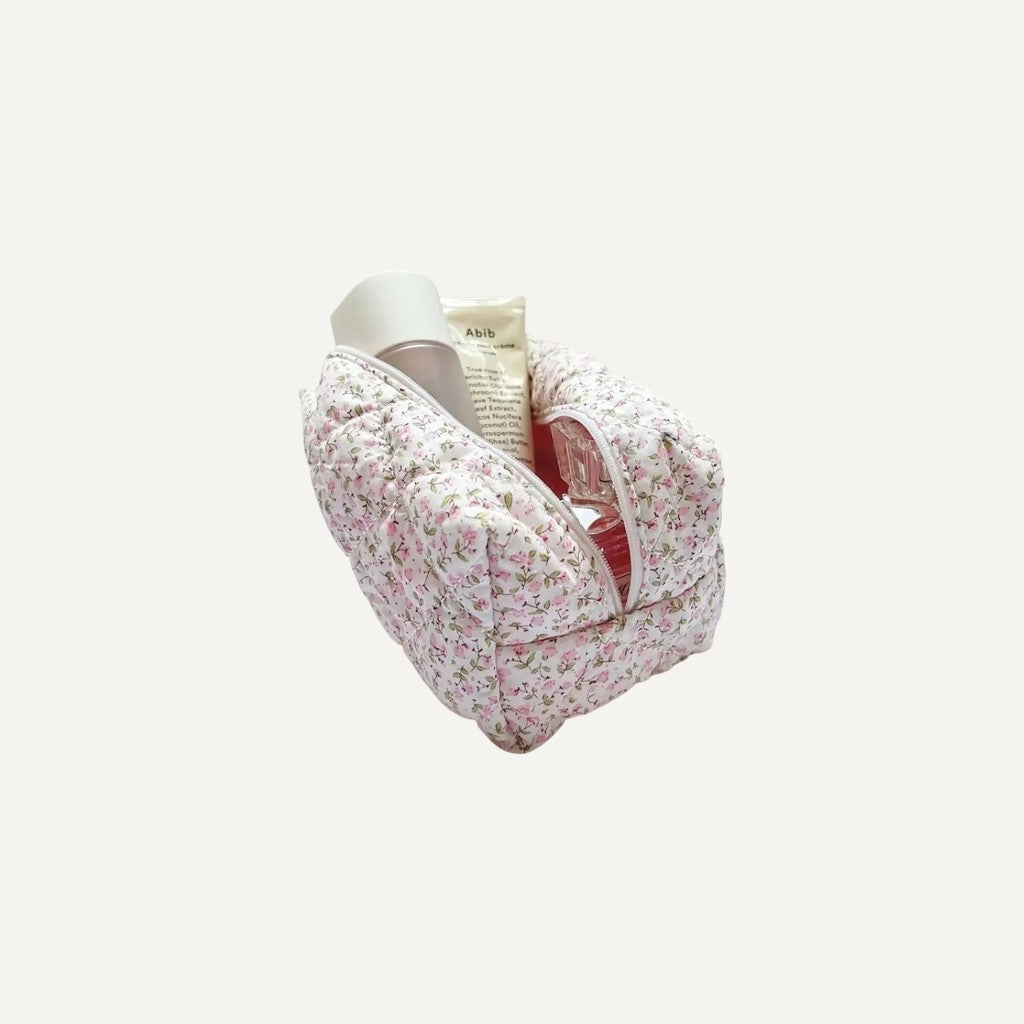 Trousse de toilette matelassée Rosa