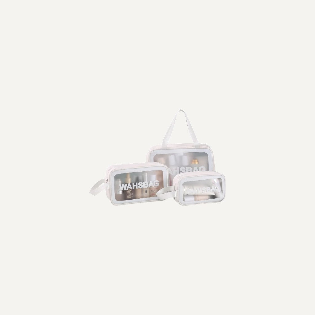 Trousse de toilette transparente Cassy