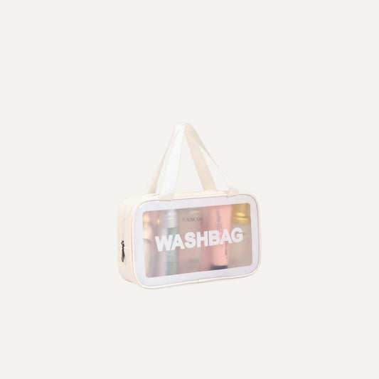 Trousse de toilette transparente Classy