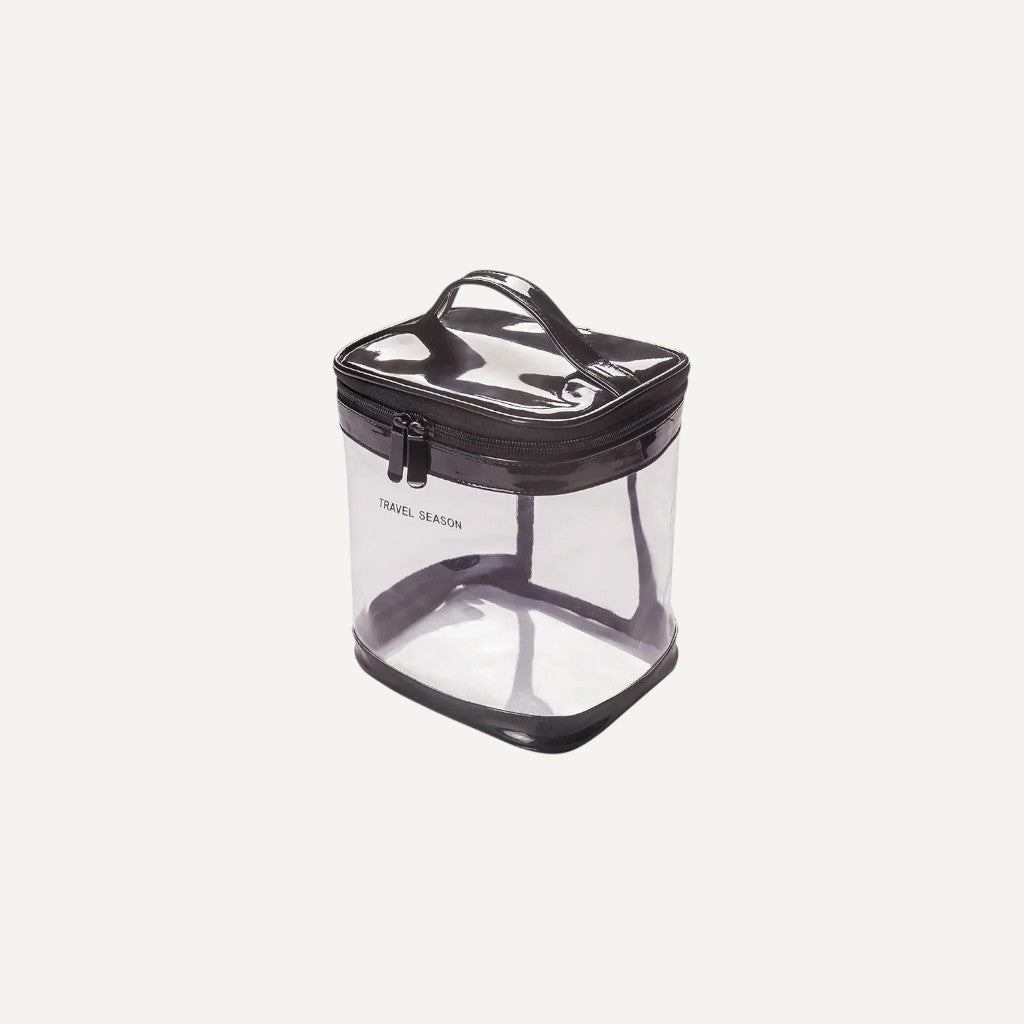 Trousse de toilette transparente Clya