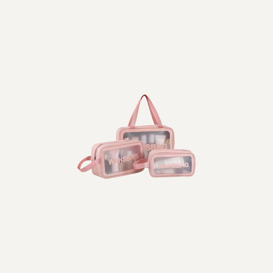 Trousse de toilette transparente Divine