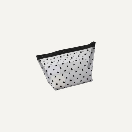 Trousse de toilette transparente Élise