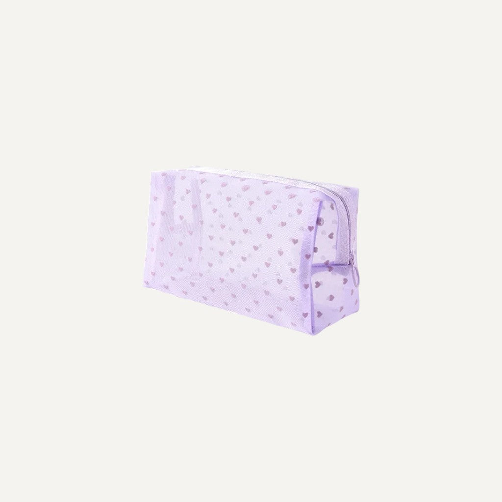Trousse de toilette transparente Jade
