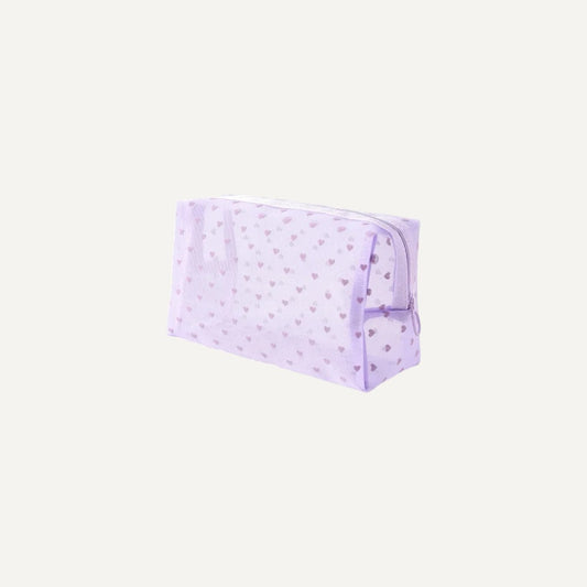 Trousse de toilette transparente Jade