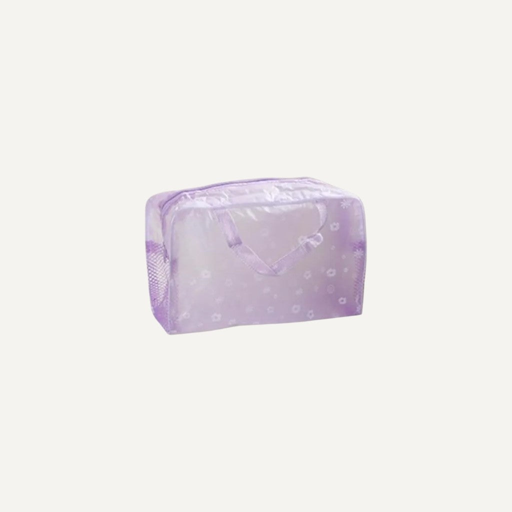 Trousse de toilette transparente Lilac
