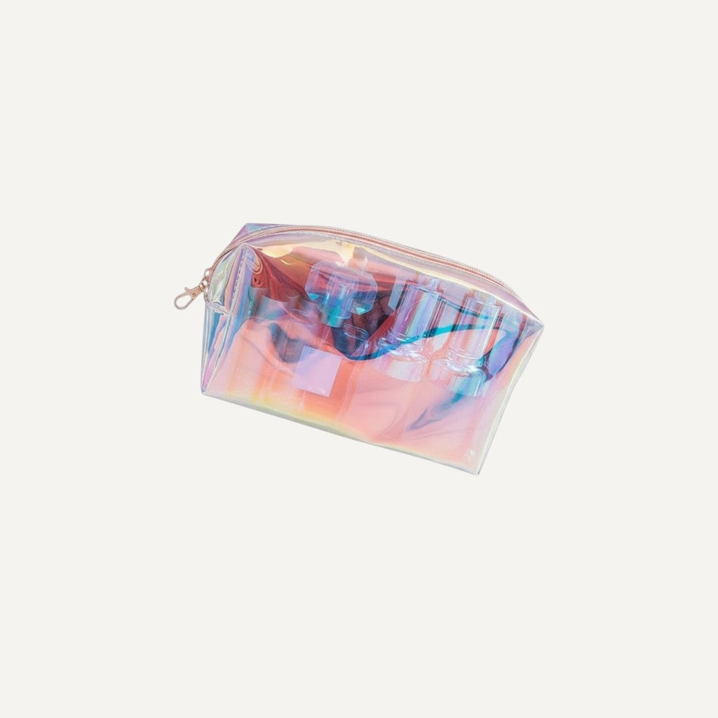 Trousse de toilette transparente Pretty