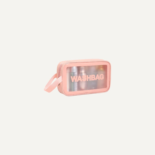 Trousse de toilette transparente Roséa